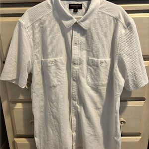 Johnston & Murphy White Dress Shirt